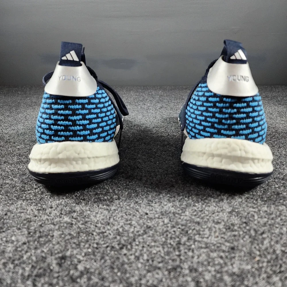 Adidas Trae Young 2.0 Basketball Shoes Mens 10 Navy Blue ID2210 Boost Sneakers
